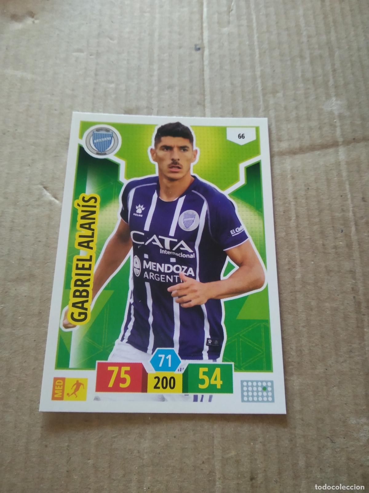 Cromos de F&uacute;tbol: 66 GABRIEL ALANIS GODOY CRUZ CROMO FUTBOL ARGENTINO PANINI LIGA ARGENTINA 2020 ADRENALYN