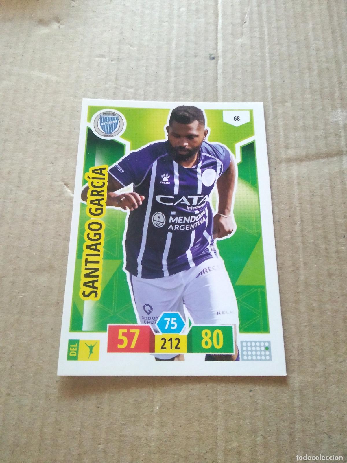 Cromos de F&uacute;tbol: 68 SANTIAGO GARCIA GODOY CRUZ CROMO FUTBOL ARGENTINO PANINI LIGA ARGENTINA 2020 ADRENALYN