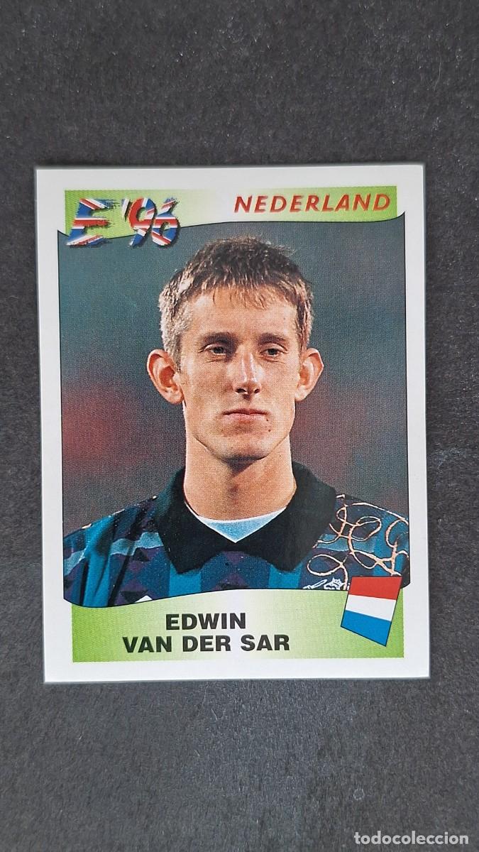Cromos de F&uacute;tbol: L2 EDWIN VAN DER SAR SELECCION HOLANDA 77 EUROCOPA 1996 EURO 96 PANINI NUNCA PEGADO SIN PEGAR