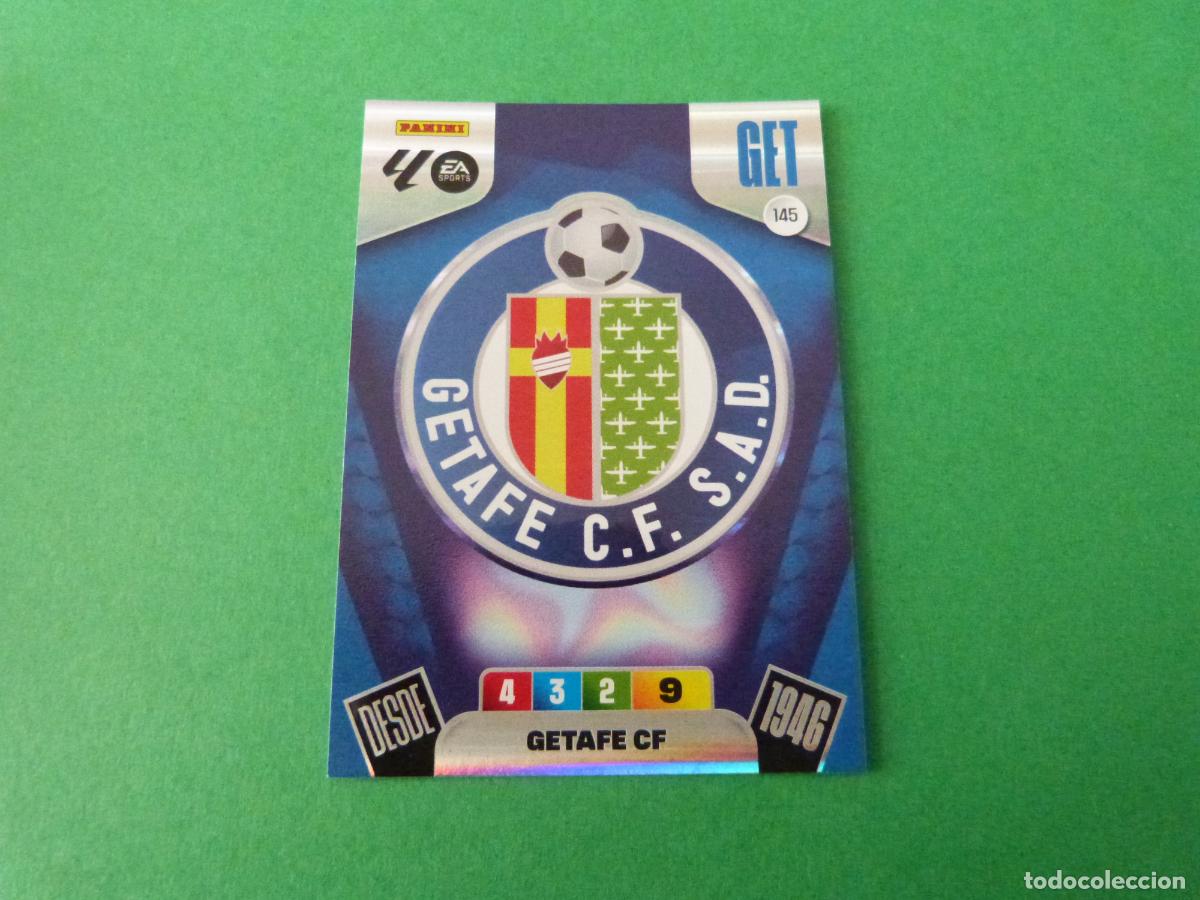 Cromos de F&uacute;tbol: TRADING CARD FUTBOL ESCUDO GETAFE C.F. N&ordm; 145 LIGA ADRENALYN XL 2025-2026/25-26 PANINI