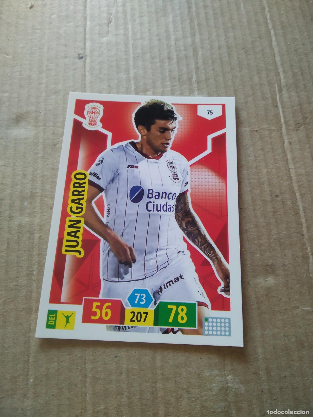 Cromos de F&uacute;tbol: 75 JUAN GARRO HURACAN CROMO FUTBOL ARGENTINO PANINI LIGA ARGENTINA 2020 ADRENALYN