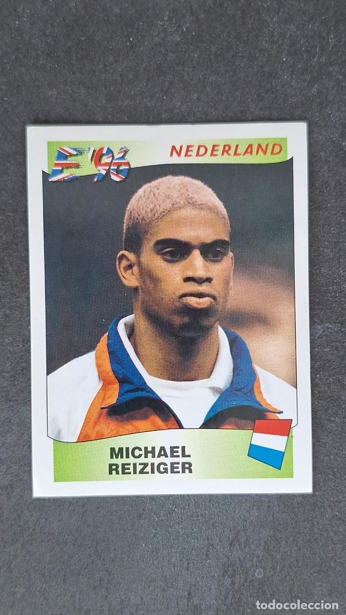 Cromos de F&uacute;tbol: L2 MICHAEL REIZIGER SELECCION HOLANDA 78 EUROCOPA 1996 EURO 96 PANINI NUNCA PEGADO SIN PEGAR