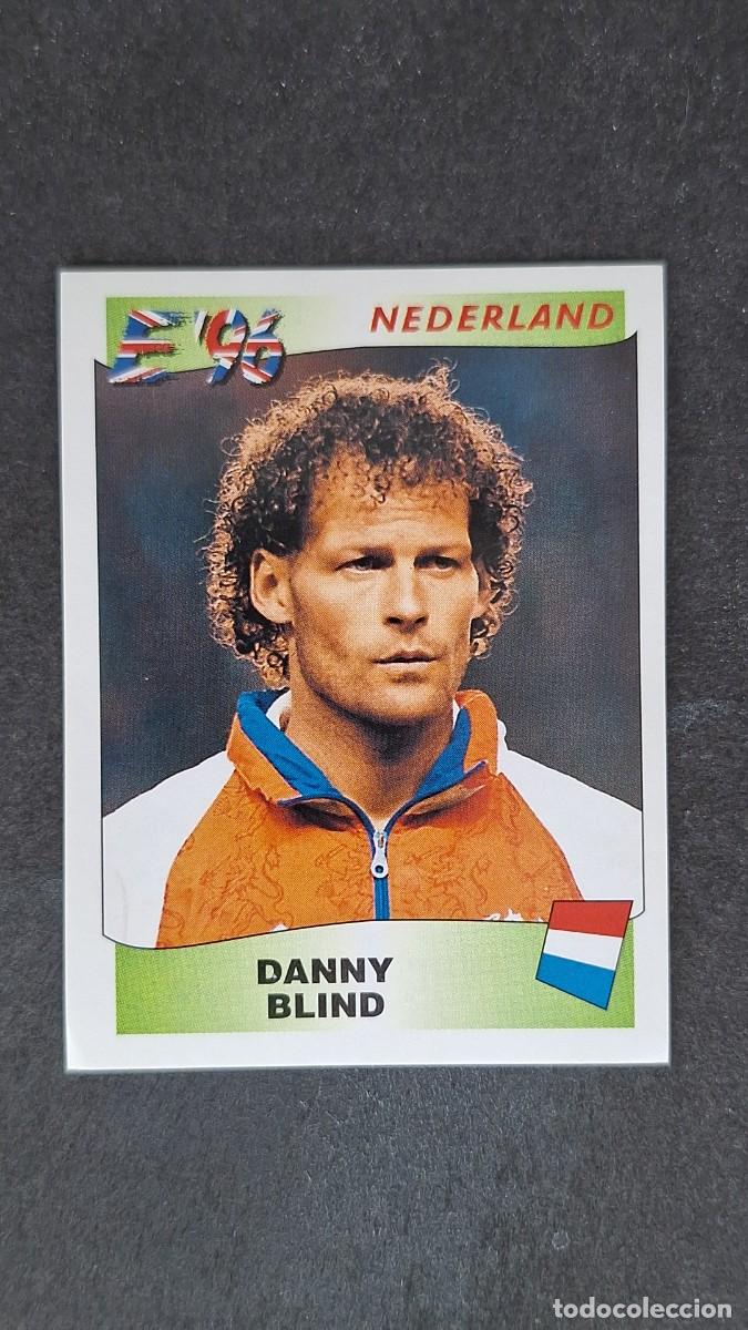 Cromos de F&uacute;tbol: L2 DANNY BLIND SELECCION HOLANDA 79 EUROCOPA 1996 EURO 96 PANINI NUNCA PEGADO SIN PEGAR