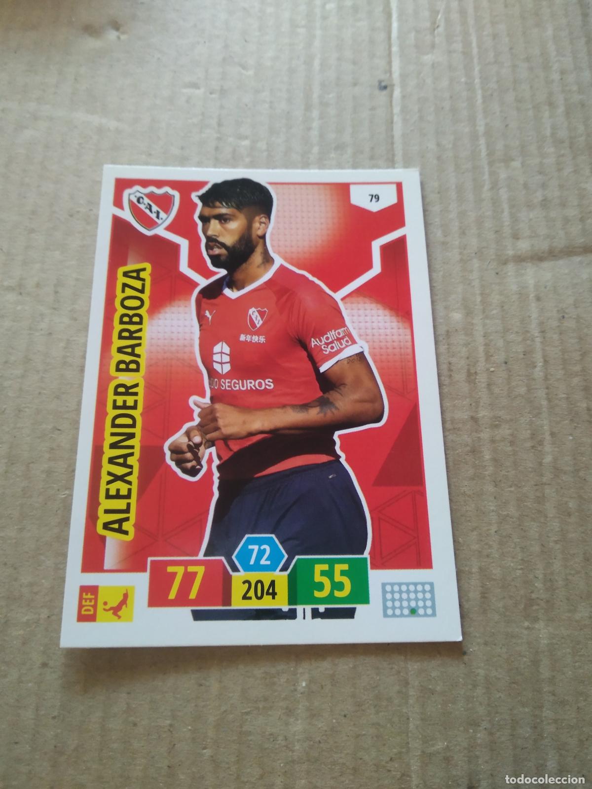 Cromos de F&uacute;tbol: 79 ALEXANDER BARBOZA INDEPENDIENTE CROMO FUTBOL ARGENTINO PANINI LIGA ARGENTINA 2020 ADRENALYN