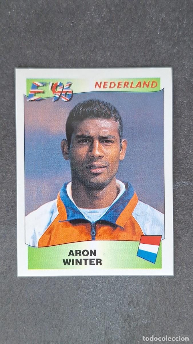 Cromos de F&uacute;tbol: L2 ARON WINTER SELECCION HOLANDA 87 EUROCOPA 1996 EURO 96 PANINI NUNCA PEGADO SIN PEGAR