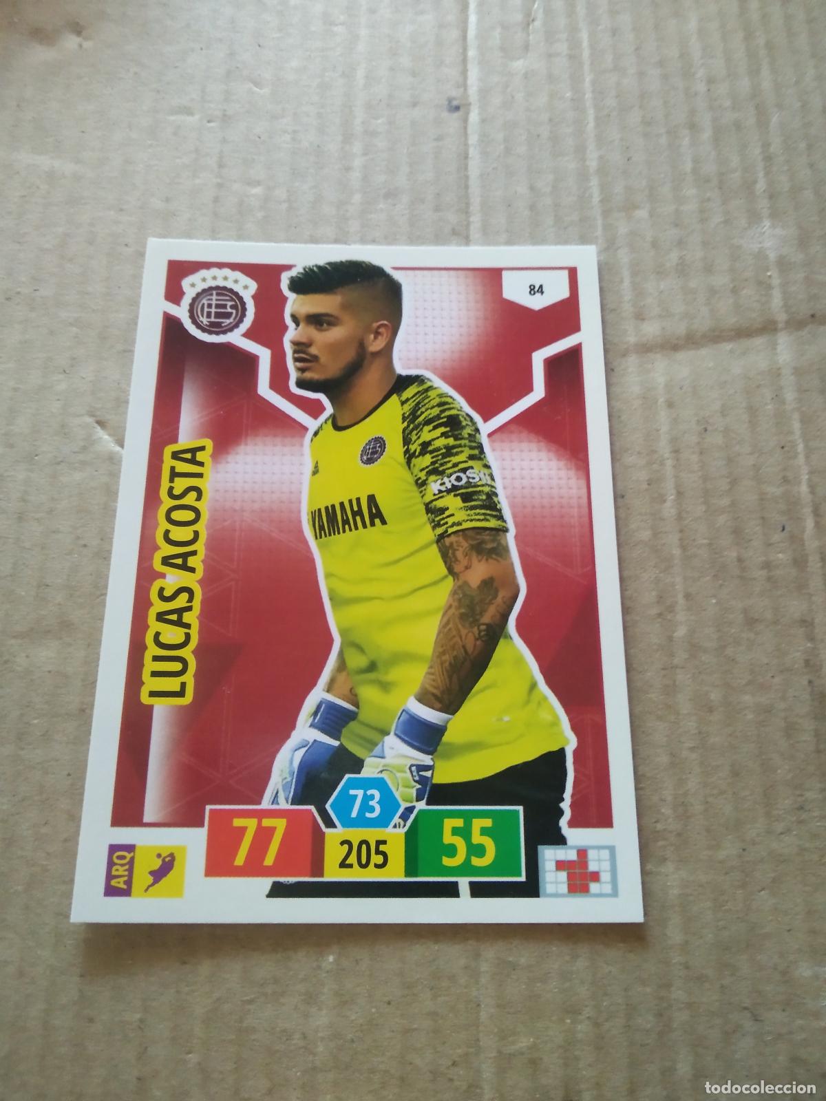 Cromos de F&uacute;tbol: 84 LUCAS ACOSTA LANUS CROMO FUTBOL ARGENTINO PANINI LIGA ARGENTINA 2020 ADRENALYN