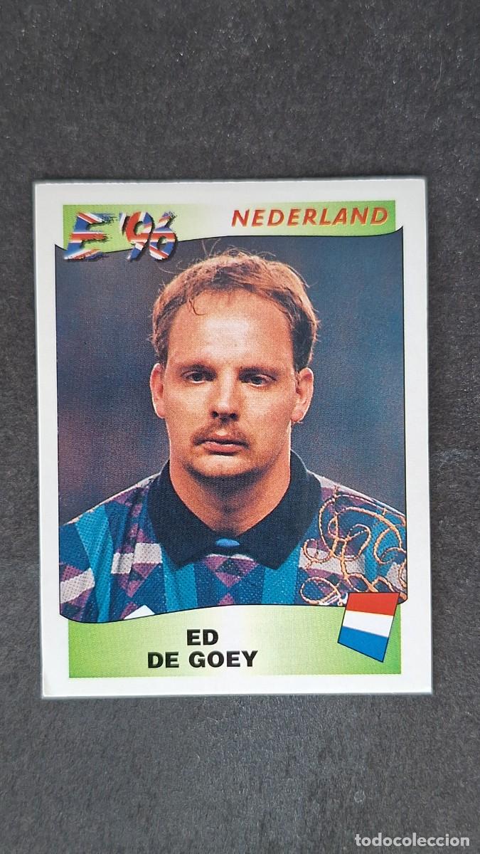 Cromos de F&uacute;tbol: L2 ED DE GOEY SELECCION HOLANDA 94 EUROCOPA 1996 EURO 96 PANINI NUNCA PEGADO SIN PEGAR