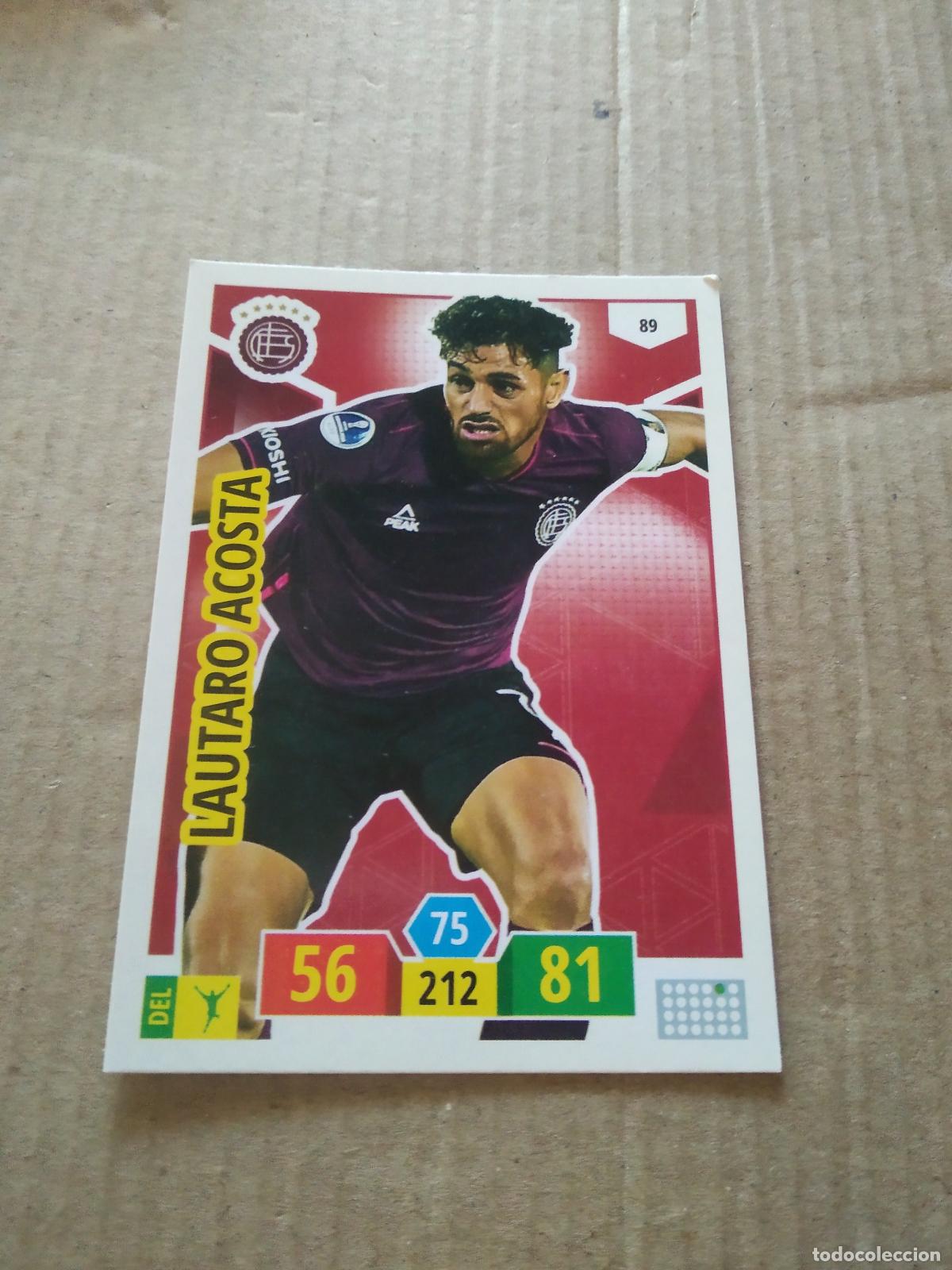 Cromos de F&uacute;tbol: 89 LAUTARO ACOSTA LANUS CROMO FUTBOL ARGENTINO PANINI LIGA ARGENTINA 2020 ADRENALYN
