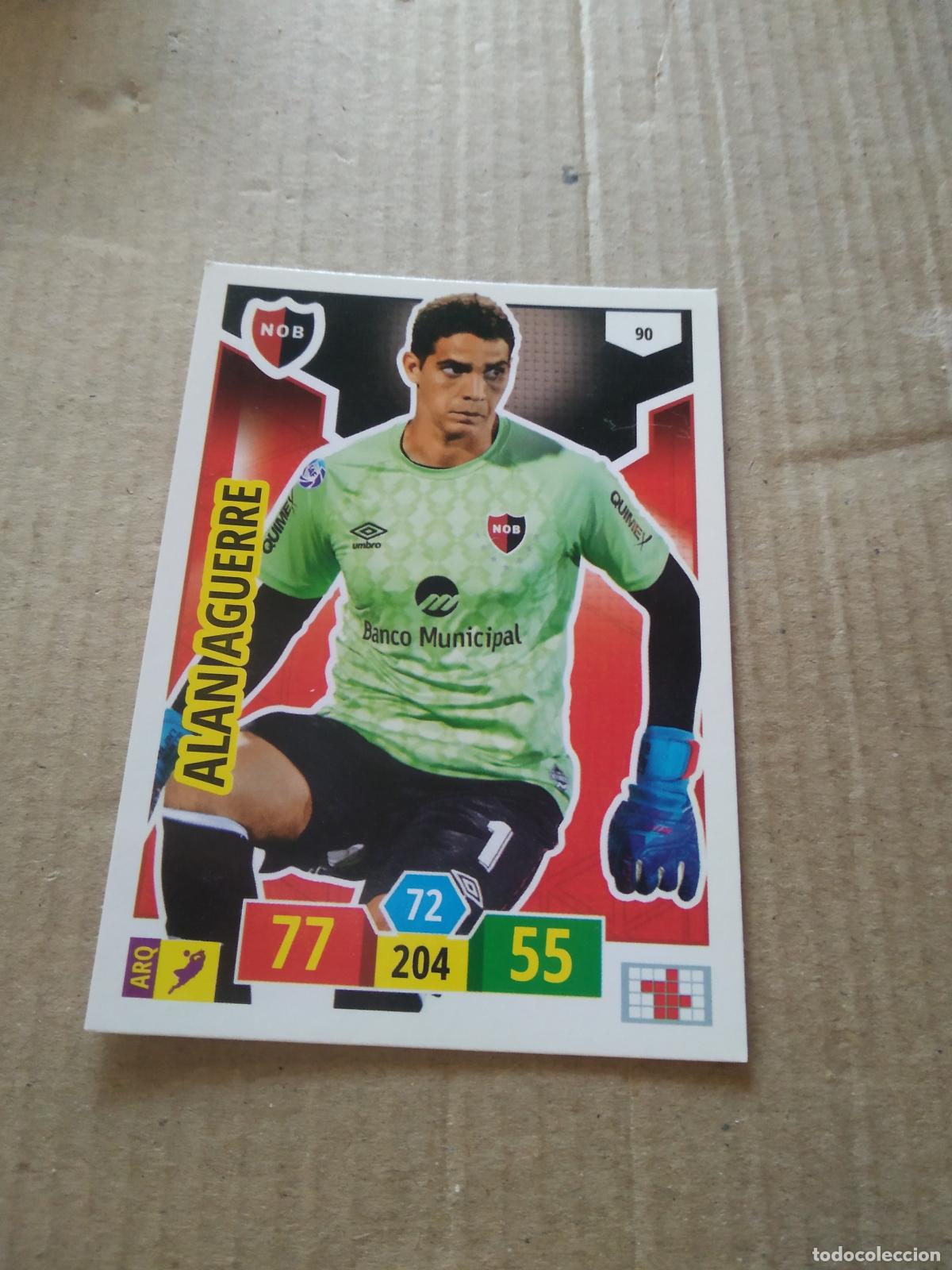 Cromos de F&uacute;tbol: 90 ALAN AGUERRE NEWELL'S CROMO FUTBOL ARGENTINO PANINI LIGA ARGENTINA 2020 ADRENALYN