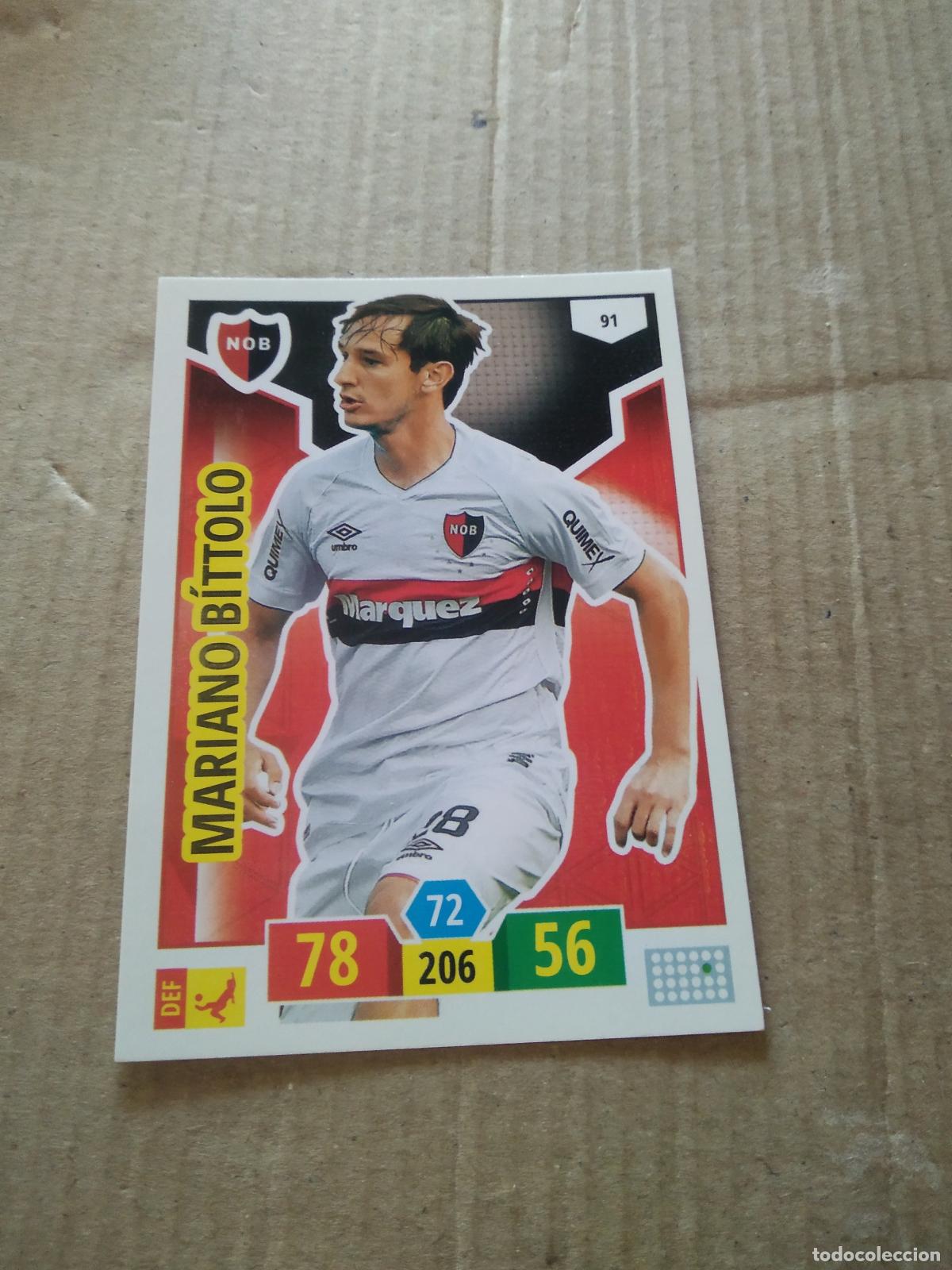 Cromos de F&uacute;tbol: 91 MARIANO BITTOLO NEWELL'S CROMO FUTBOL ARGENTINO PANINI LIGA ARGENTINA 2020 ADRENALYN