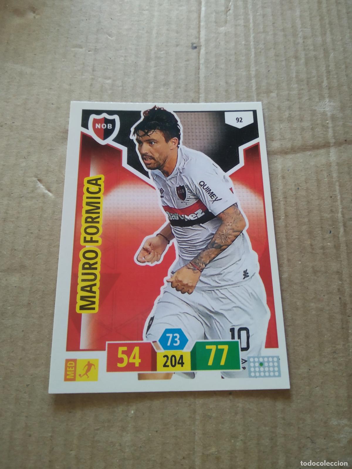 Cromos de F&uacute;tbol: 92 MAURO FORMICA NEWELL'S CROMO FUTBOL ARGENTINO PANINI LIGA ARGENTINA 2020 ADRENALYN