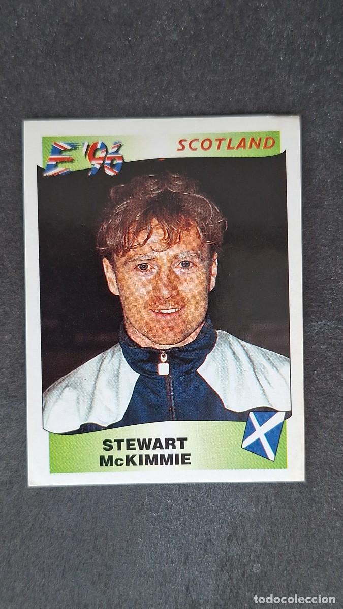 Cromos de F&uacute;tbol: L2 STEWART McKIMMIE SELECCION ESCOCIA 98 EUROCOPA 1996 EURO 96 PANINI NUNCA PEGADO SIN PEGAR