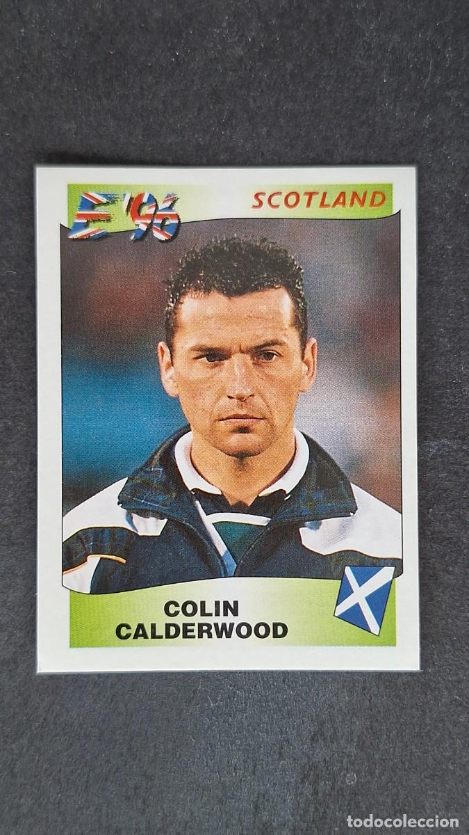 Cromos de F&uacute;tbol: L2 COLIN CALDERWOOD SELECCION ESCOCIA 99 EUROCOPA 1996 EURO 96 PANINI NUNCA PEGADO SIN PEGAR