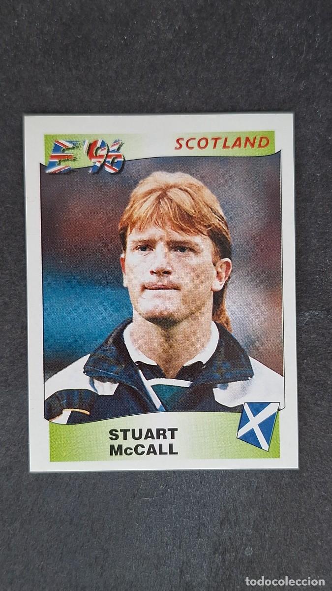 Cromos de F&uacute;tbol: L2 STUART McCALL SELECCION ESCOCIA 103 EUROCOPA 1996 EURO 96 PANINI NUNCA PEGADO SIN PEGAR