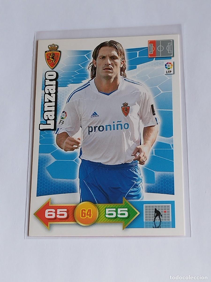 Cromos de F&uacute;tbol: LANZARO REAL ZARAGOZA - ADRENALYN XL LA LIGA BBVA 2010 2011 - PANINI 10 11 CROMO FUTBOL