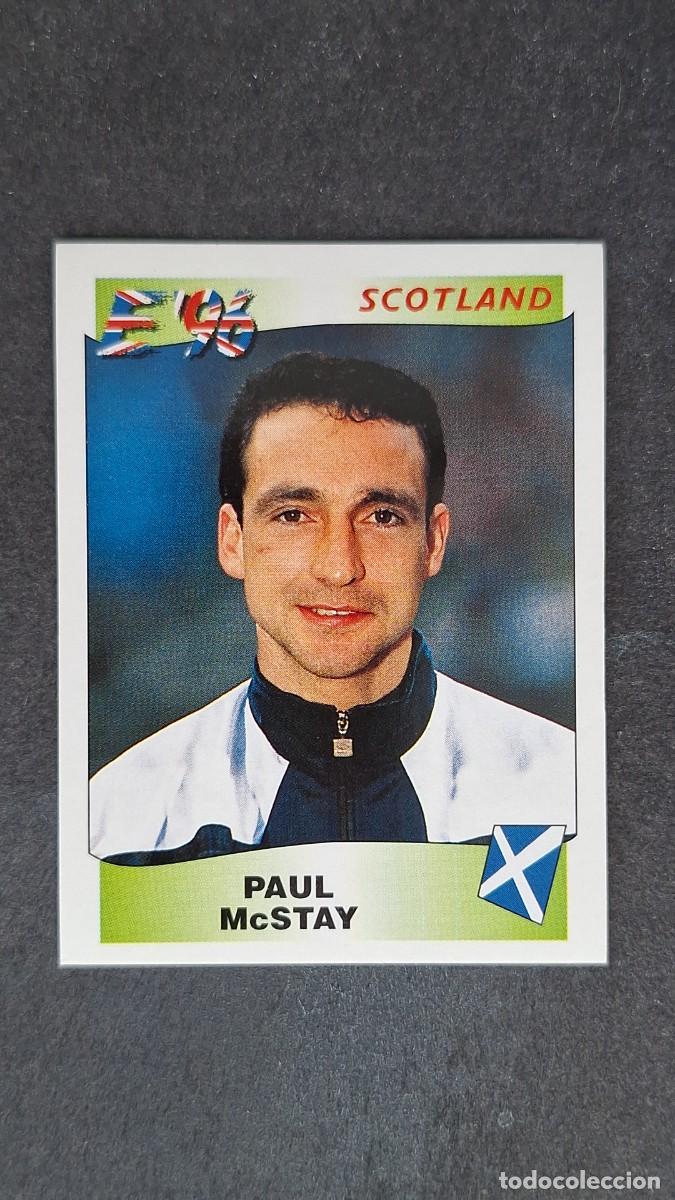 Cromos de Futebol: L2 PAUL McSTAY SELECCION ESCOCIA 104 EUROCOPA 1996 EURO 96 PANINI NUNCA PEGADO SIN PEGAR
