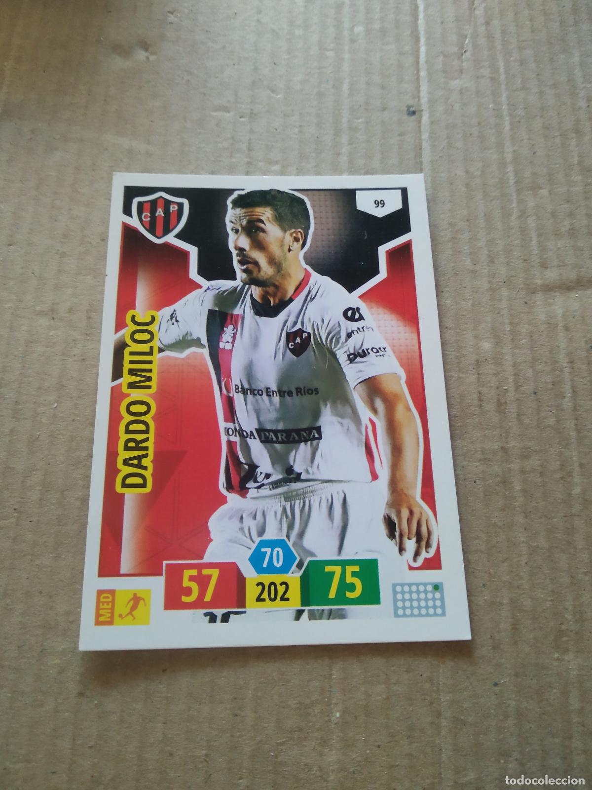 Cromos de Futebol: 99 DARDO MILOC PATRONATO CROMO FUTBOL ARGENTINO PANINI LIGA ARGENTINA 2020 ADRENALYN
