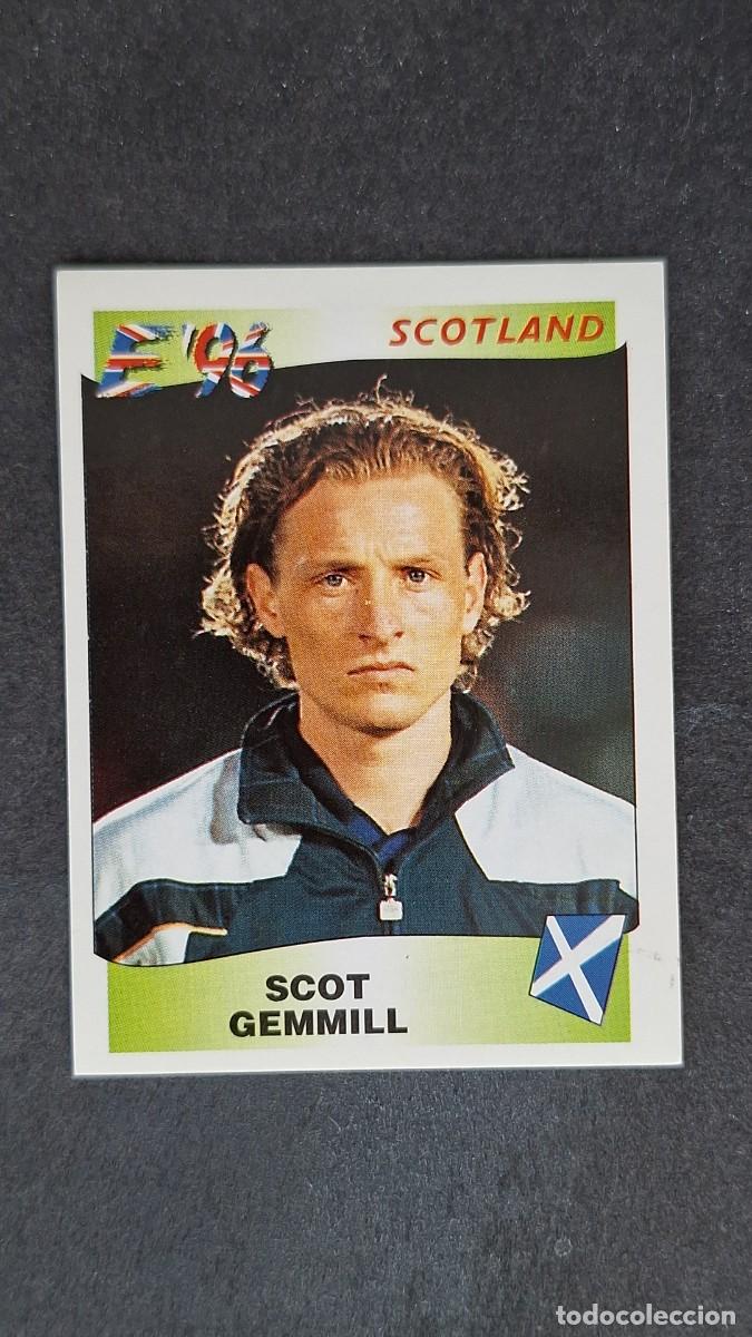 Cromos de Futebol: L2 SCOT GEMMILL SELECCION ESCOCIA 105 EUROCOPA 1996 EURO 96 PANINI NUNCA PEGADO SIN PEGAR
