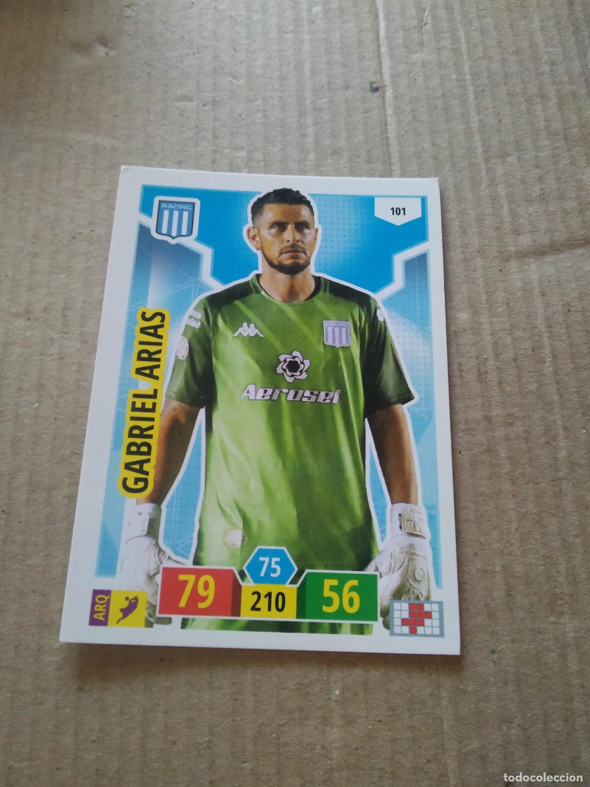 Cromos de Futebol: 101 GABRIEL ARIAS RACING CROMO FUTBOL ARGENTINO PANINI LIGA ARGENTINA 2020 ADRENALYN