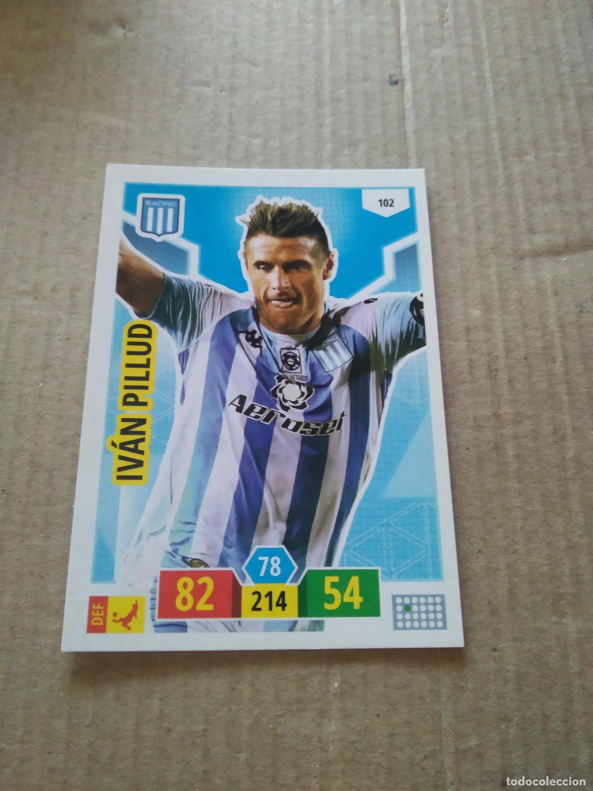 Cartes &agrave; collectionner de Football: 102 IVAN PILLUD RACING CROMO FUTBOL ARGENTINO PANINI LIGA ARGENTINA 2020 ADRENALYN