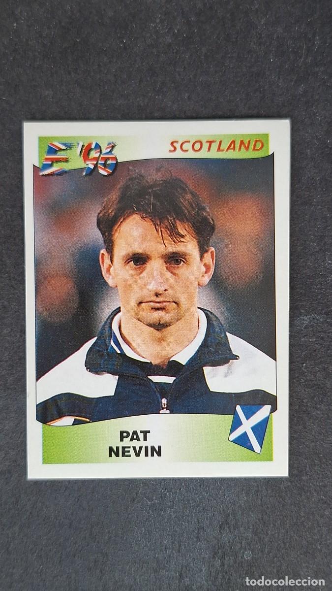 Cromos de F&uacute;tbol: L2 PAT NEVIN SELECCION ESCOCIA 109 EUROCOPA 1996 EURO 96 PANINI NUNCA PEGADO SIN PEGAR