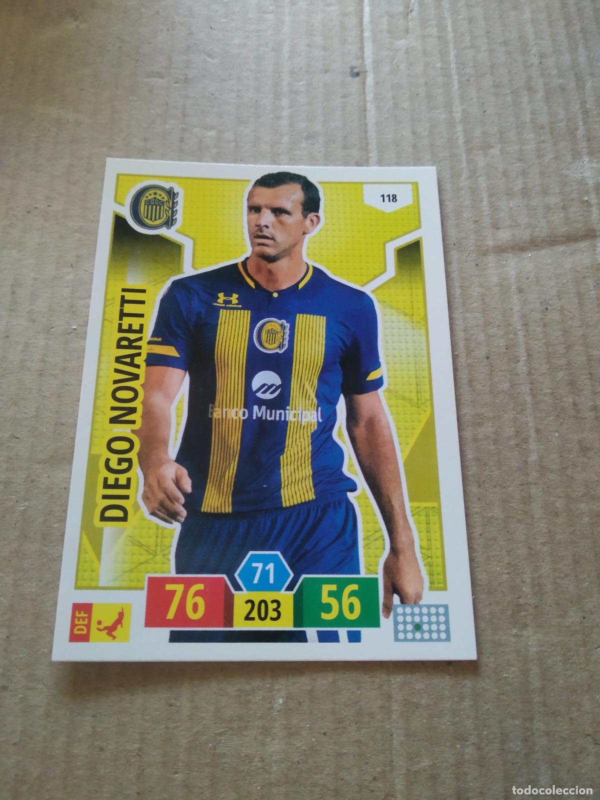 Cromos de F&uacute;tbol: 118 DIEGO NOVARETTI ROSARIO CENTRAL CROMO FUTBOL ARGENTINO PANINI LIGA ARGENTINA 2020 ADRENALYN