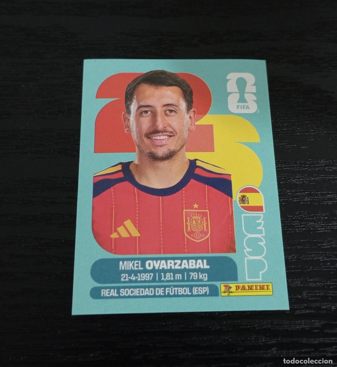Cromos de F&uacute;tbol: -PANINI MUNDIAL 2026 : ESP 20 OYARZABAL ( ESPA&Ntilde;A ) REAL SOCIEDAD