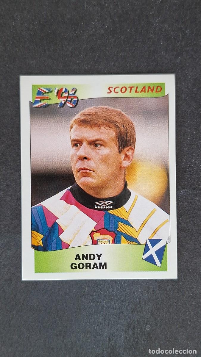Cromos de F&uacute;tbol: L2 ANDY GORAM SELECCION ESCOCIA 114 EUROCOPA 1996 EURO 96 PANINI NUNCA PEGADO SIN PEGAR