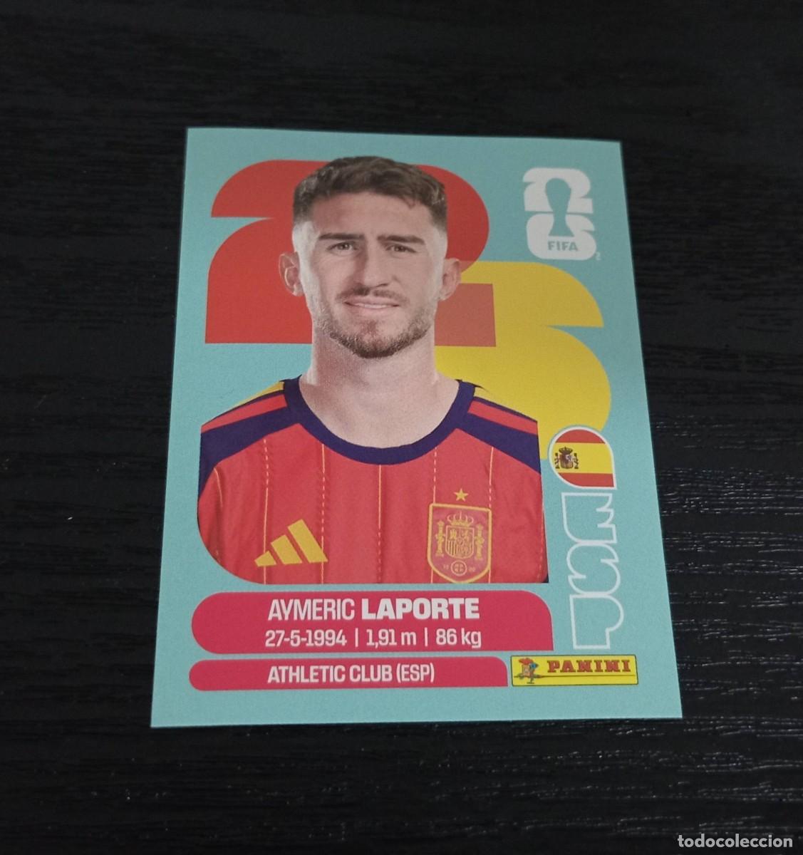 Cromos de F&uacute;tbol: -PANINI MUNDIAL 2026 : ESP 4 LAPORTE ( ESPA&Ntilde;A ) ATH.BILBAO