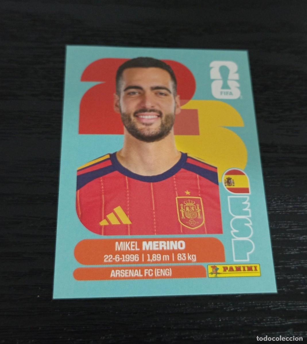 Football Stickers: -PANINI MUNDIAL 2026 : ESP 14 MERINO ( ESPA&Ntilde;A ) ARSENAL