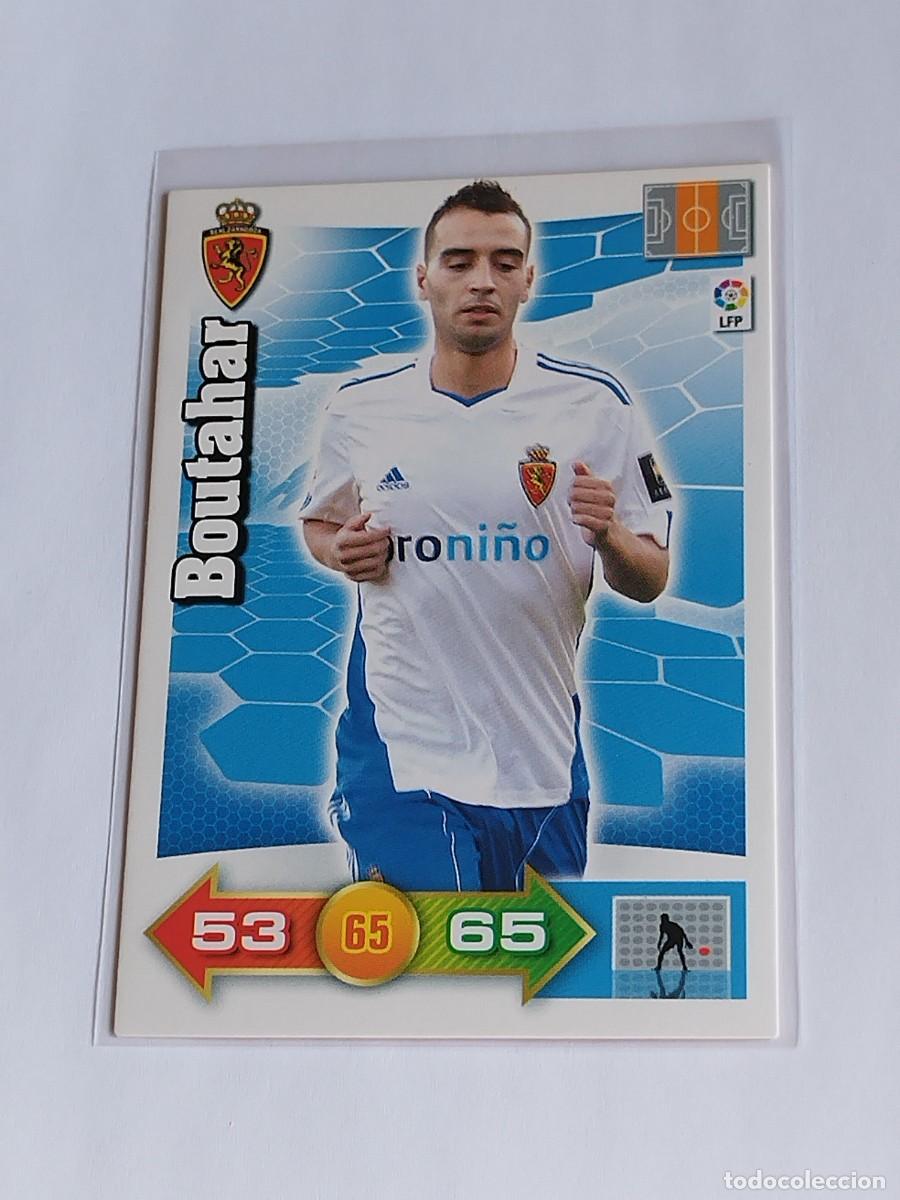 Cartes &agrave; collectionner de Football: BOUTAHAR REAL ZARAGOZA - ADRENALYN XL LA LIGA BBVA 2010 2011 - PANINI 10 11 CROMO FUTBOL