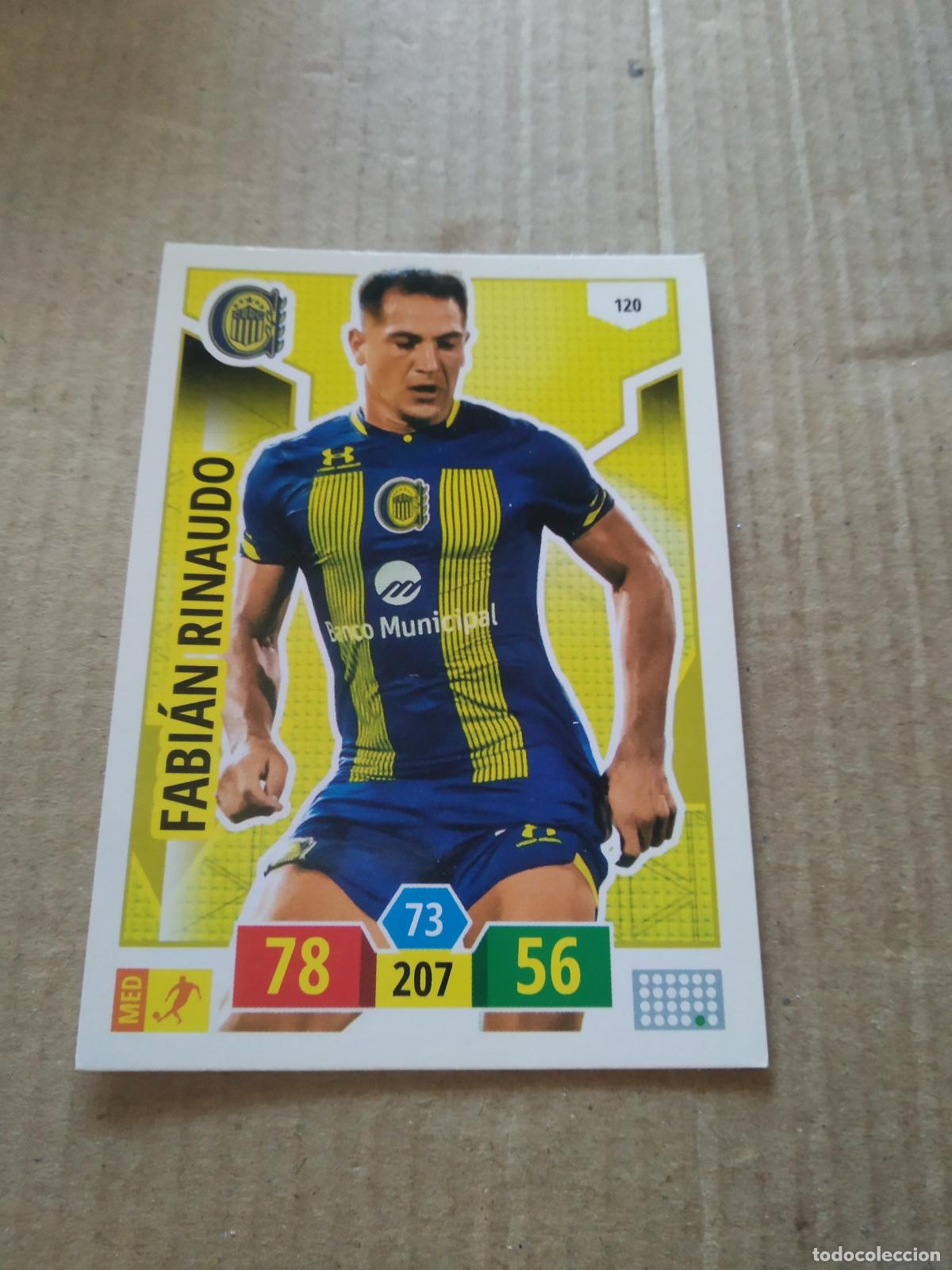 Cartes &agrave; collectionner de Football: 120 FABIAN RINAUDO ROSARIO CENTRAL CROMO FUTBOL ARGENTINO PANINI LIGA ARGENTINA 2020 ADRENALYN