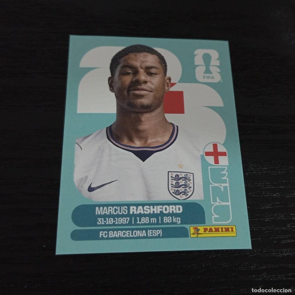 Cartes &agrave; collectionner de Football: -PANINI MUNDIAL 2026 : ENG 19 RASHFORD ( INGLATERRA ) BARCELONA
