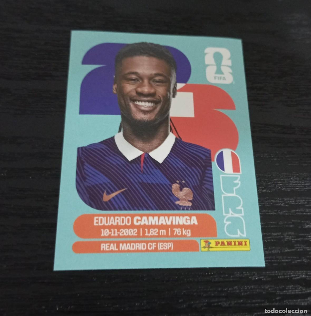 Cartes &agrave; collectionner de Football: -PANINI MUNDIAL 2026 : FRA 10 CAMAVINGA ( FRANCIA ) REAL MADRID