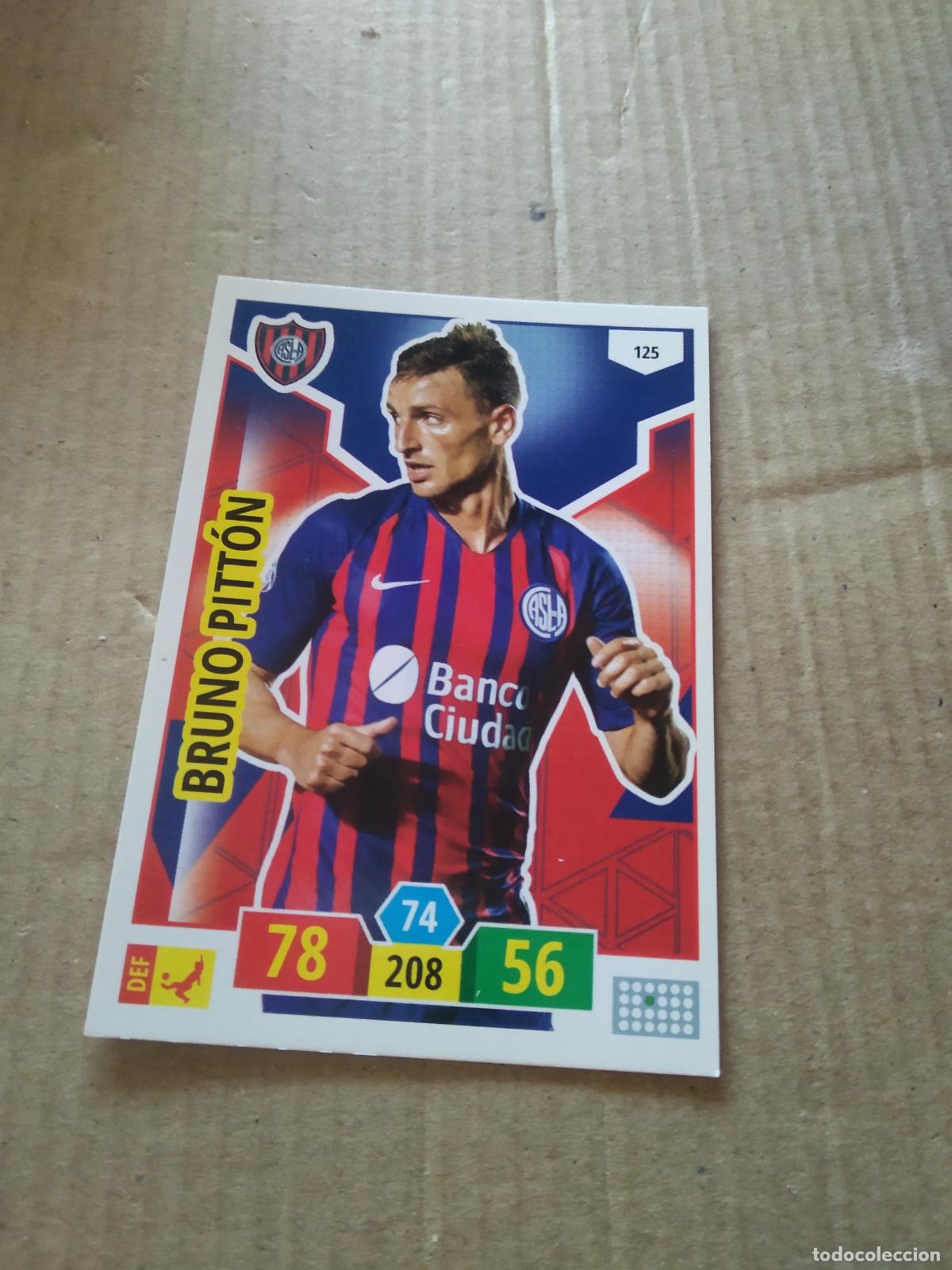 Cromos de F&uacute;tbol: 125 BRUNO PITTON SAN LORENZO CROMO FUTBOL ARGENTINO PANINI LIGA ARGENTINA 2020 ADRENALYN