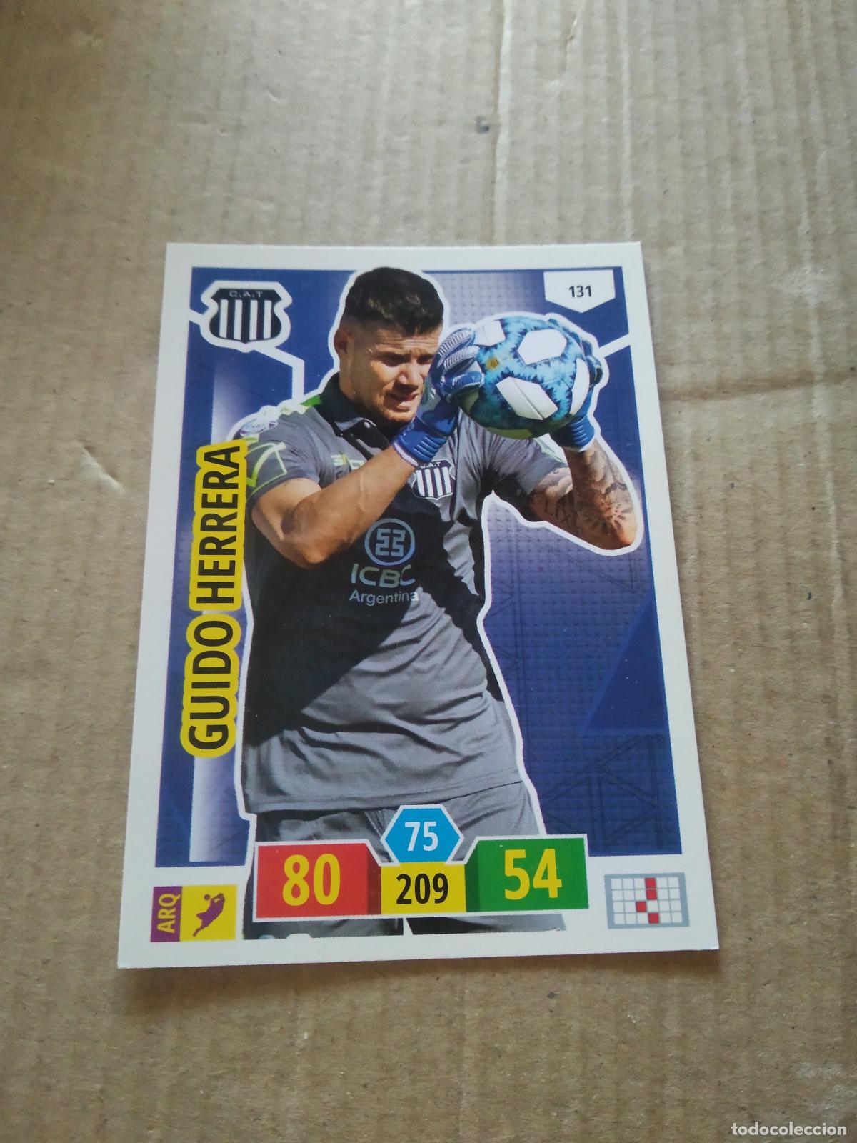 Cromos de F&uacute;tbol: 131 GUIDO HERRERA TALLERES CROMO FUTBOL ARGENTINO PANINI LIGA ARGENTINA 2020 ADRENALYN