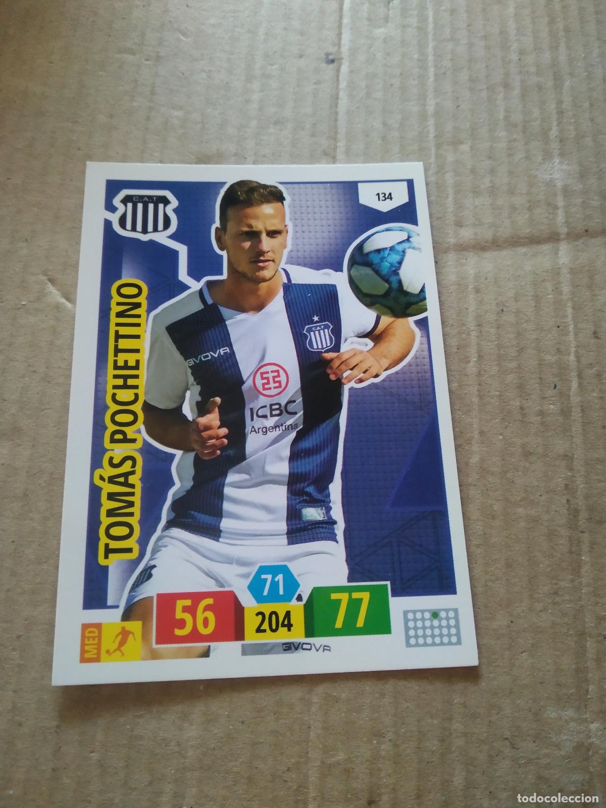 Cromos de F&uacute;tbol: 134 TOMAS POCHETTINO TALLERES CROMO FUTBOL ARGENTINO PANINI LIGA ARGENTINA 2020 ADRENALYN