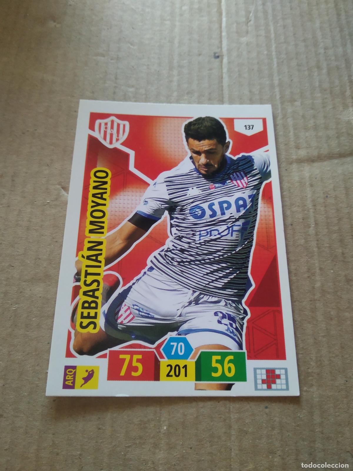 Fu&szlig;ball-Sticker: 137 SEBASTIAN MOYANO UNION CROMO FUTBOL ARGENTINO PANINI LIGA ARGENTINA 2020 ADRENALYN