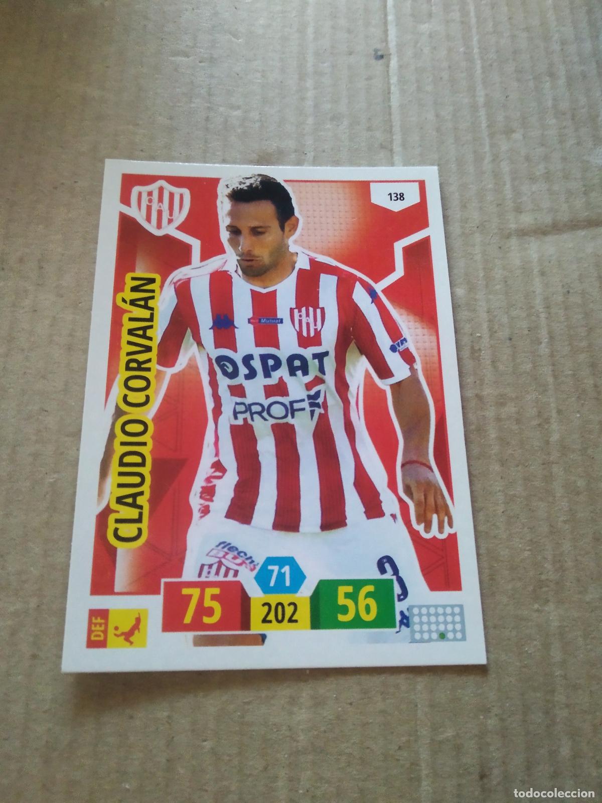 Fu&szlig;ball-Sticker: 138 CLAUDIO CORVALAN UNION CROMO FUTBOL ARGENTINO PANINI LIGA ARGENTINA 2020 ADRENALYN