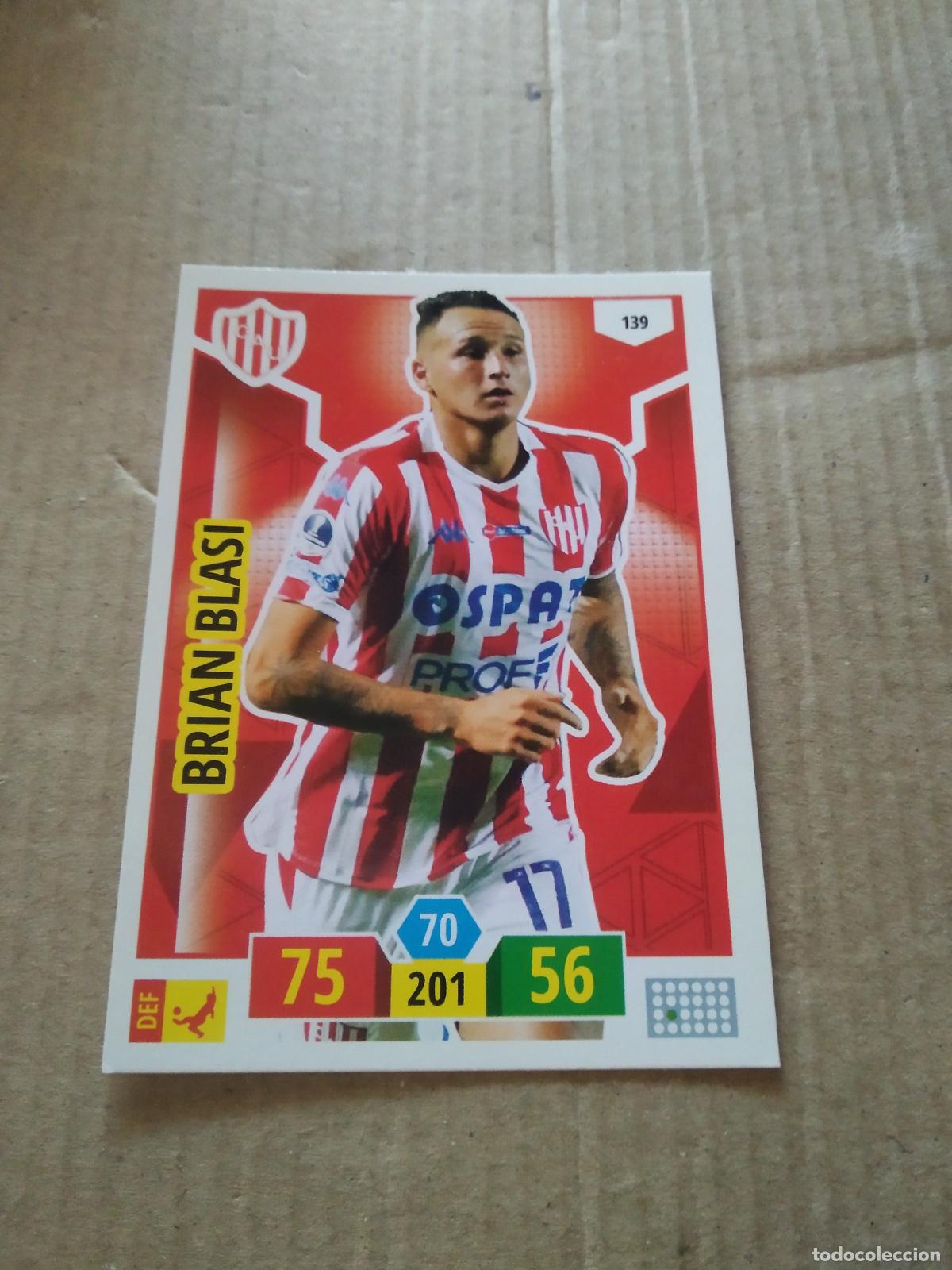 Fu&szlig;ball-Sticker: 139 BRIAN BLASI UNION CROMO FUTBOL ARGENTINO PANINI LIGA ARGENTINA 2020 ADRENALYN