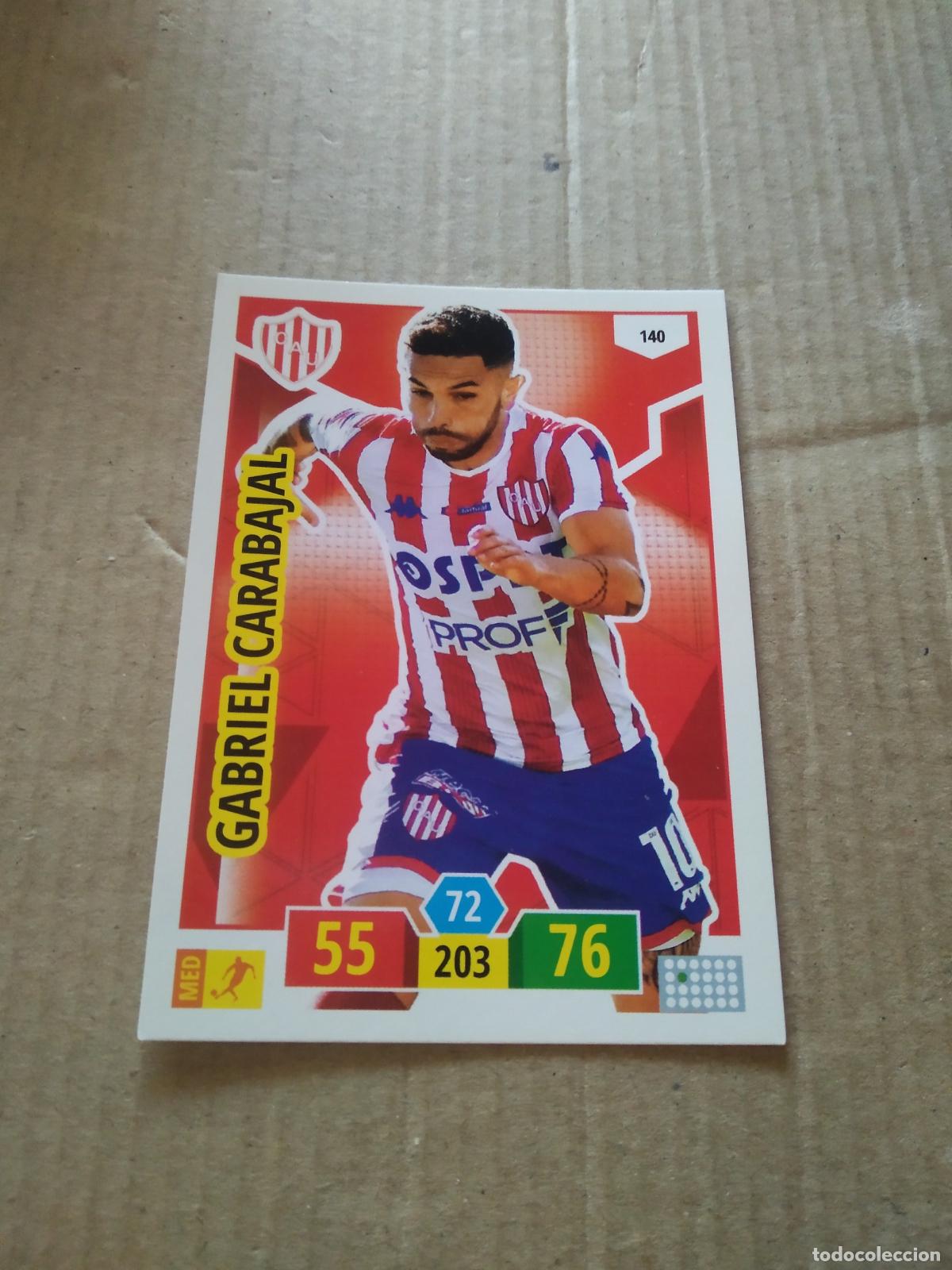 Fu&szlig;ball-Sticker: 140 GABRIEL CARABAJAL UNION CROMO FUTBOL ARGENTINO PANINI LIGA ARGENTINA 2020 ADRENALYN