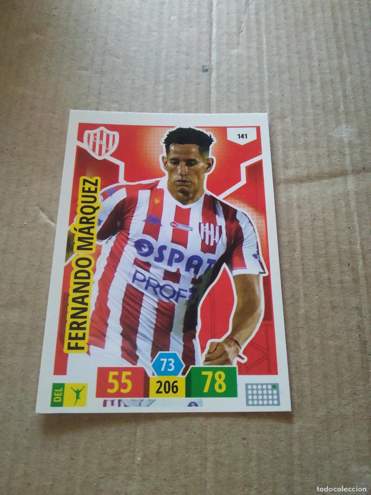 Fu&szlig;ball-Sticker: 141 FERNANDO MARQUEZ UNION CROMO FUTBOL ARGENTINO PANINI LIGA ARGENTINA 2020 ADRENALYN