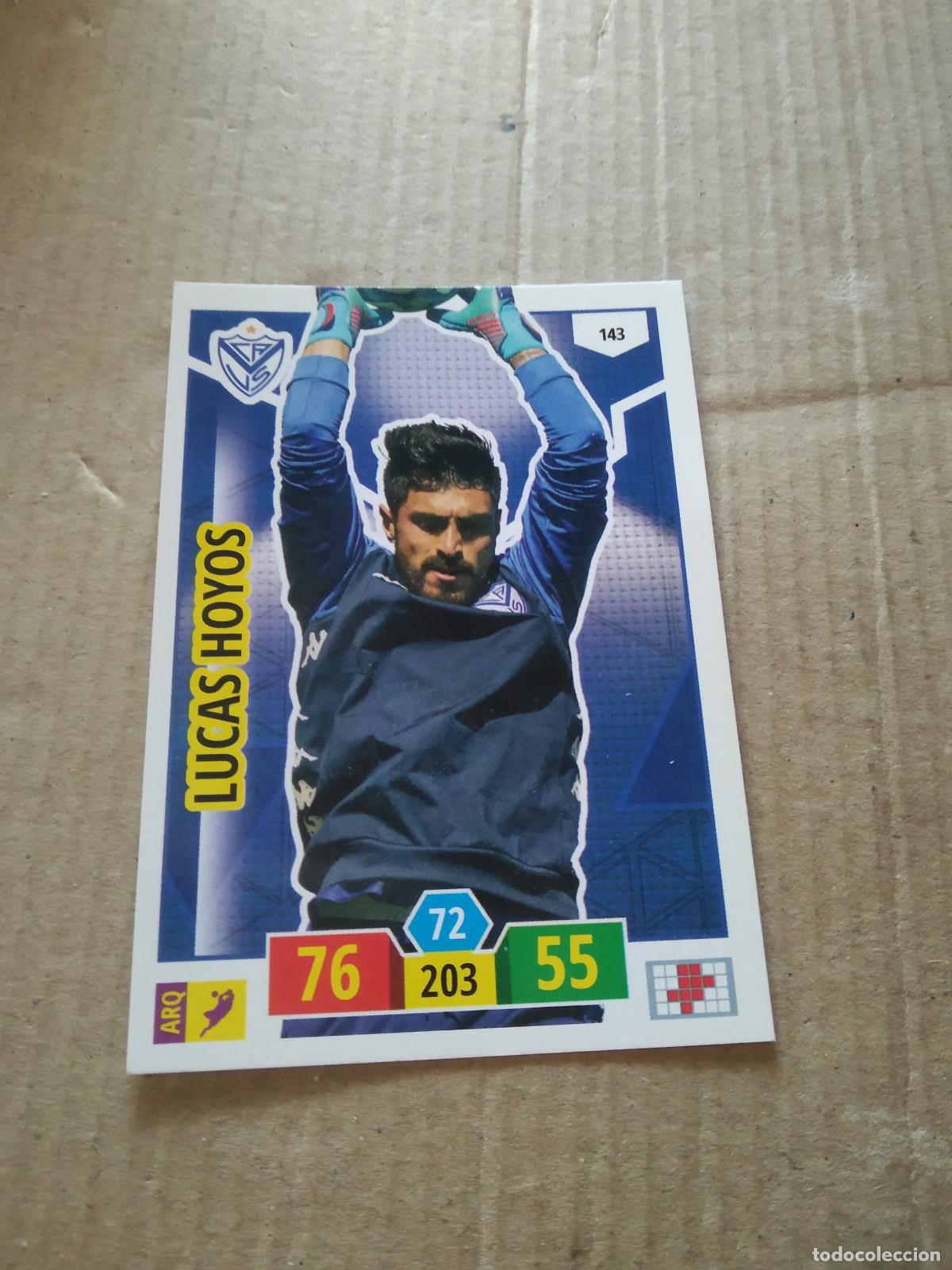 Fu&szlig;ball-Sticker: 143 LUCAS HOYOS VELEZ CROMO FUTBOL ARGENTINO PANINI LIGA ARGENTINA 2020 ADRENALYN