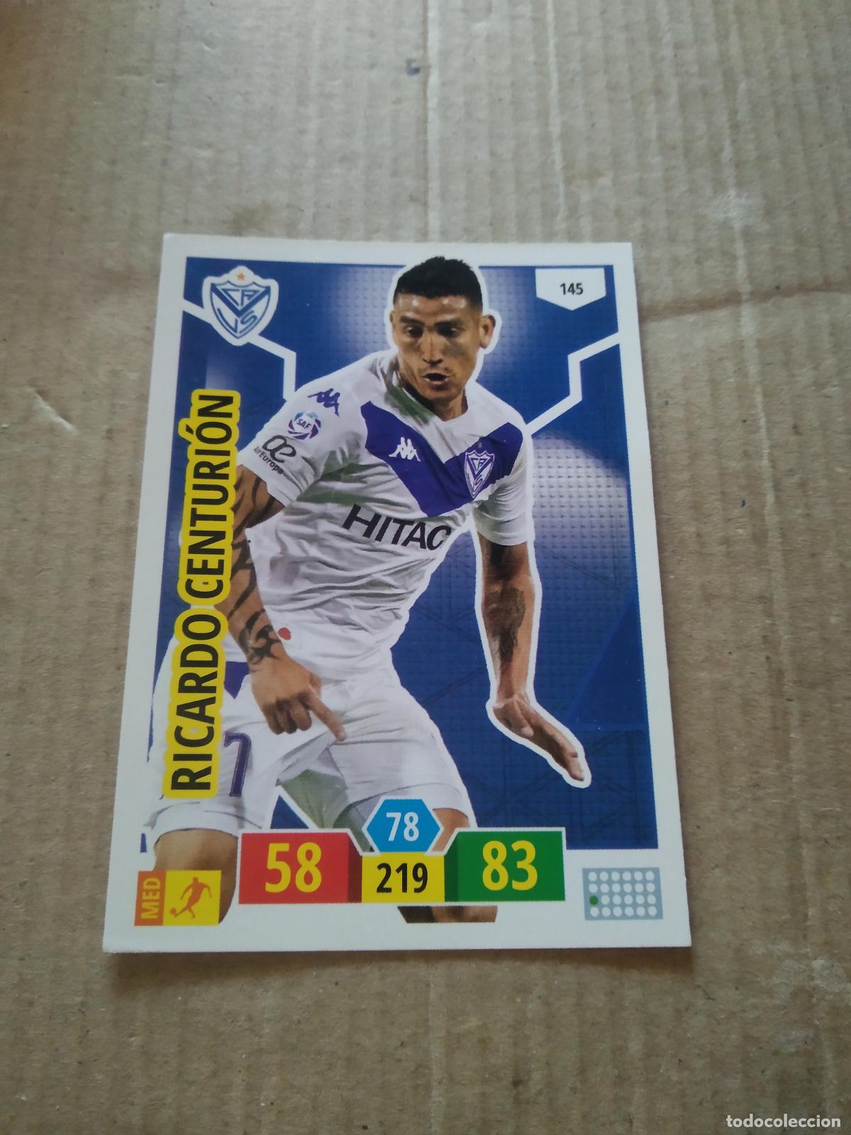 Fu&szlig;ball-Sticker: 145 RICRDO CENTURION VELEZ CROMO FUTBOL ARGENTINO PANINI LIGA ARGENTINA 2020 ADRENALYN