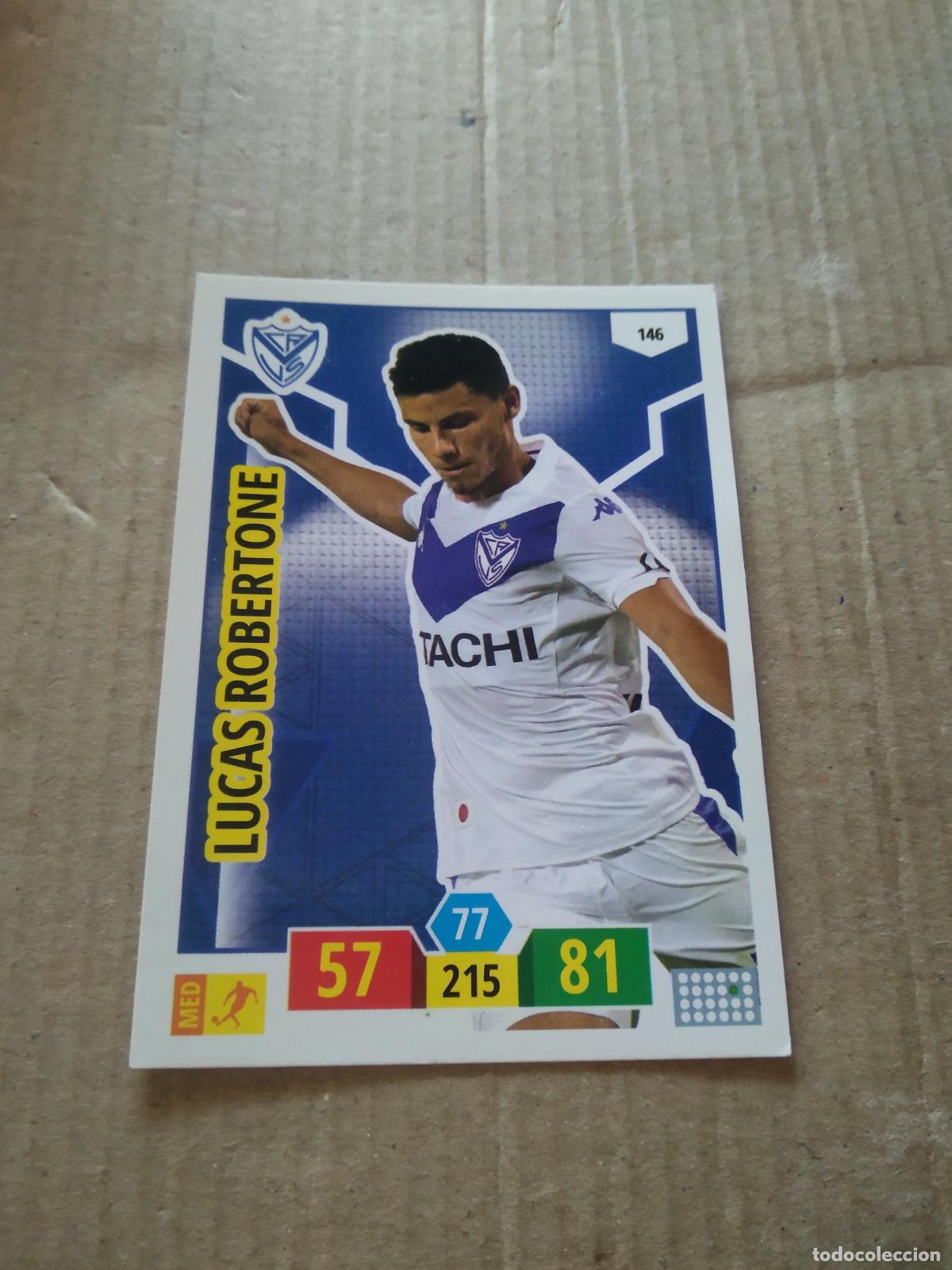 Fu&szlig;ball-Sticker: 146 LUCAS ROBERTONE VELEZ CROMO FUTBOL ARGENTINO PANINI LIGA ARGENTINA 2020 ADRENALYN