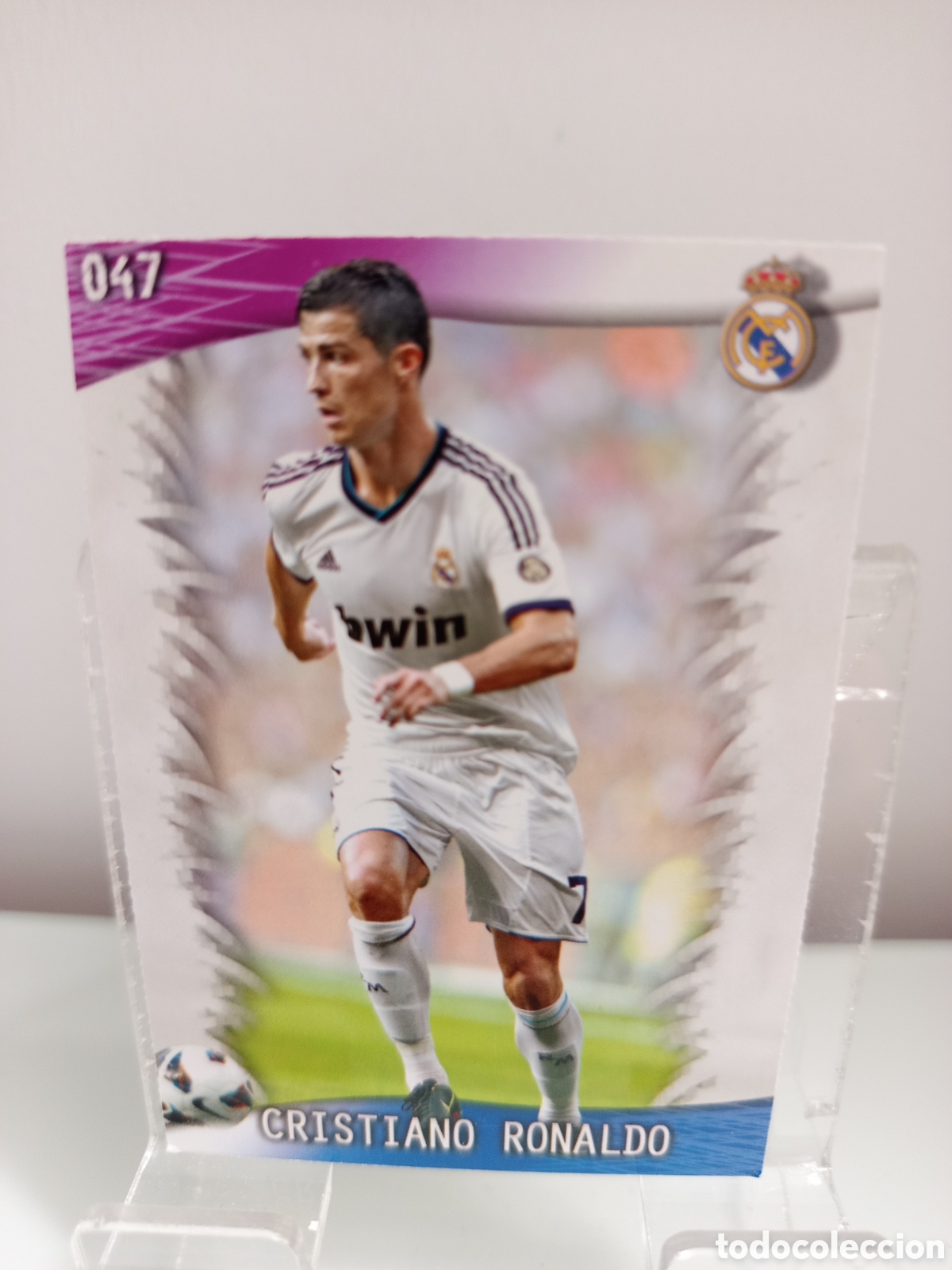Cromos de F&uacute;tbol: ❇️ CROMO ⚽ CRISTIANO RONALDO REAL MADRID 47 FICHAS LIGA QUIZ GAME 2014 13 14 2013 2014 MUNDICROMO ❇️