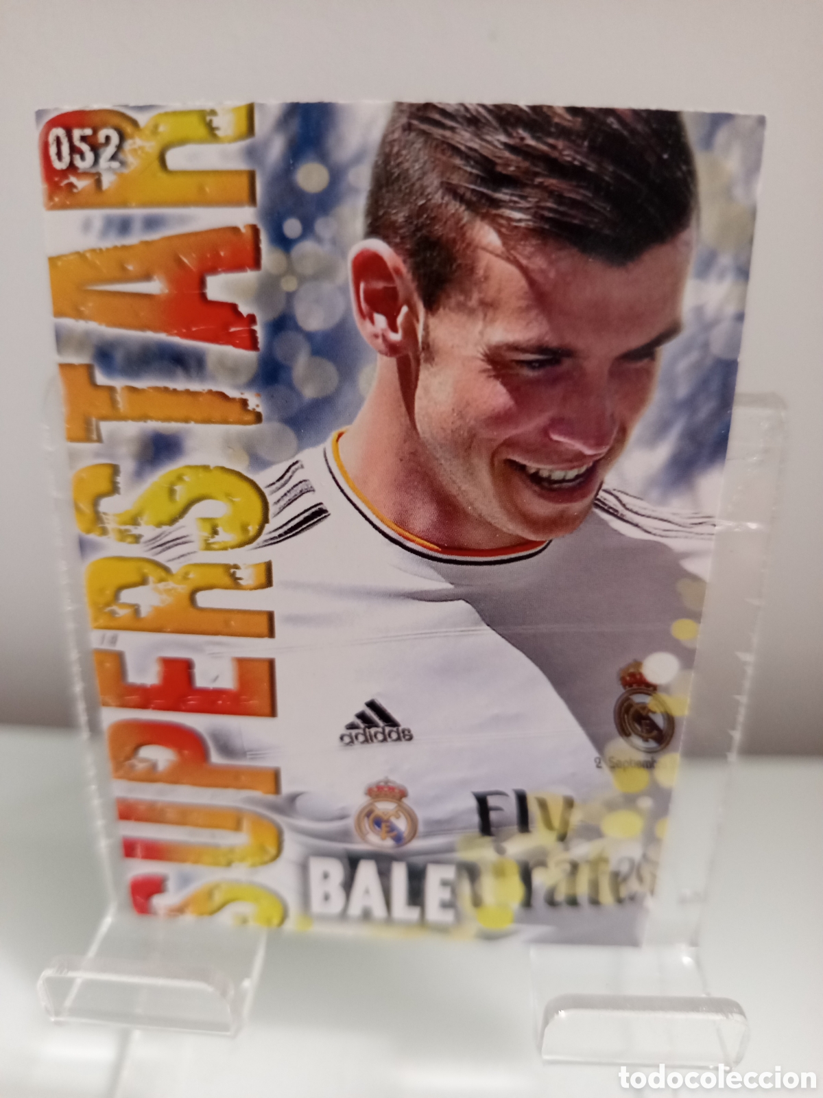Cromos de F&uacute;tbol: ❇️ CROMO ⚽ BALE REAL MADRID 52 SUPERSTAR FICHAS LIGA QUIZ GAME 2014 13 14 2013 MUNDICROMO ❇️