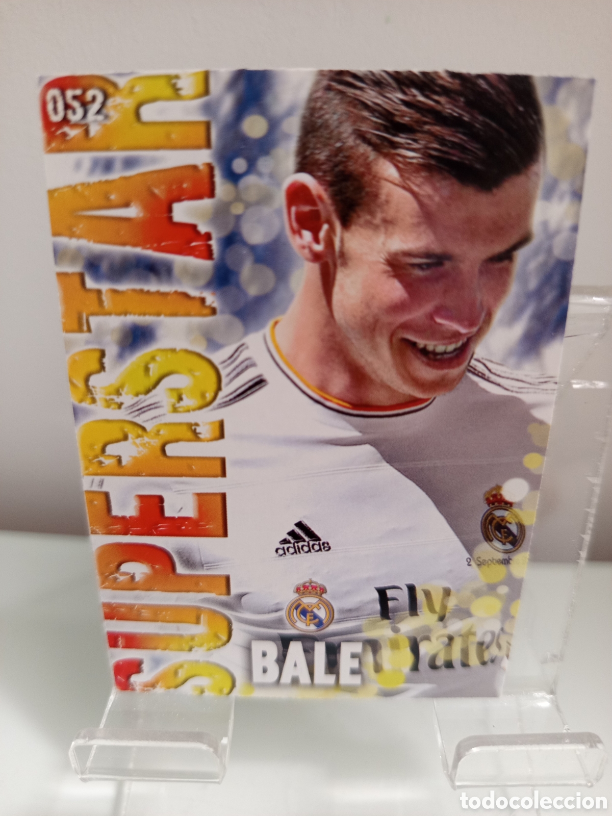 Cromos de F&uacute;tbol: ❇️ CROMO ⚽ BALE REAL MADRID 52 SUPERSTAR FICHAS LIGA QUIZ GAME 2014 13 14 2013 MUNDICROMO ❇️
