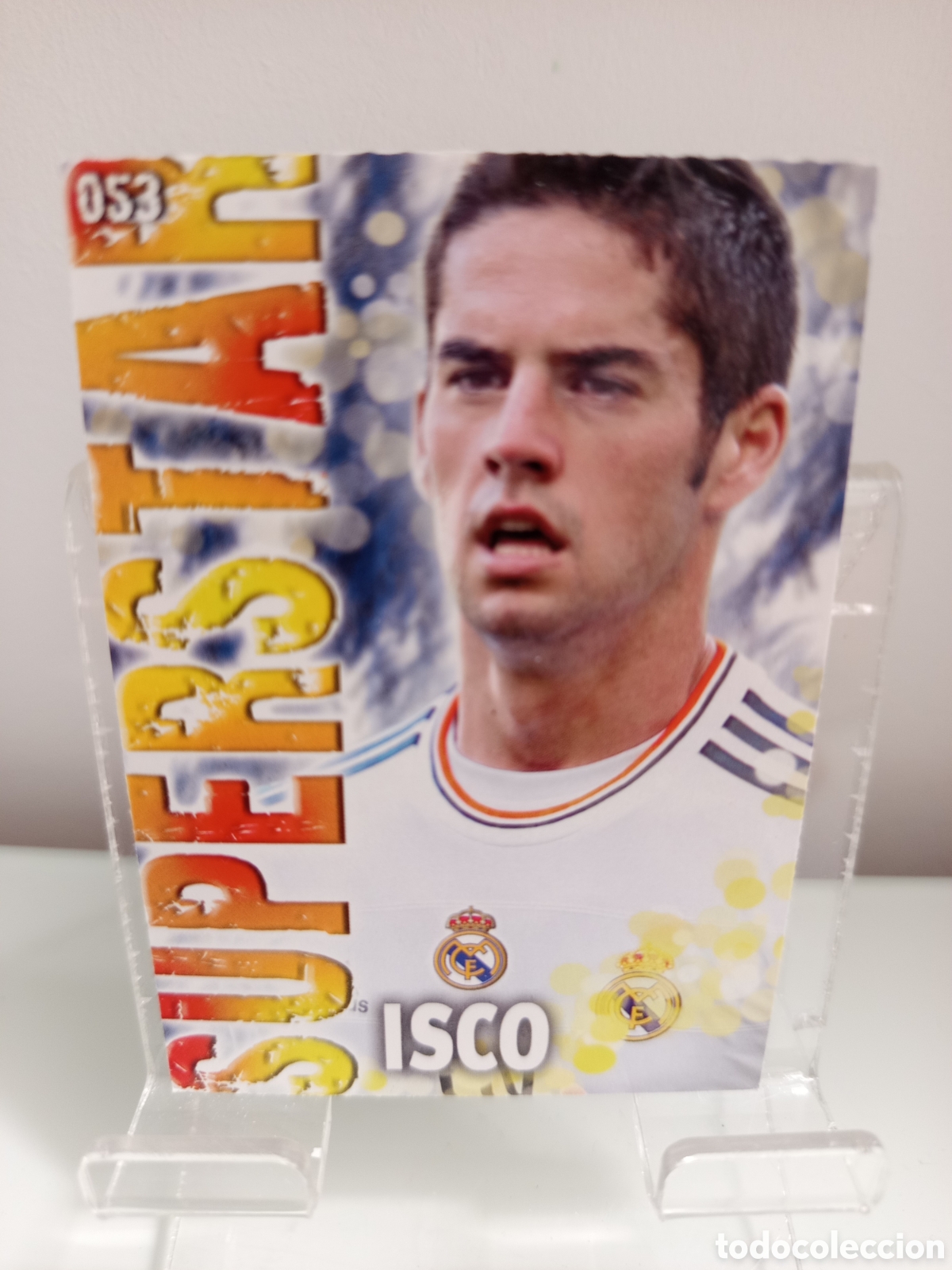 Cromos de F&uacute;tbol: ❇️ CROMO ⚽ ISCO REAL MADRID 53 SUPERSTAR FICHAS LIGA QUIZ GAME 2014 13 14 2013 MUNDICROMO ❇️