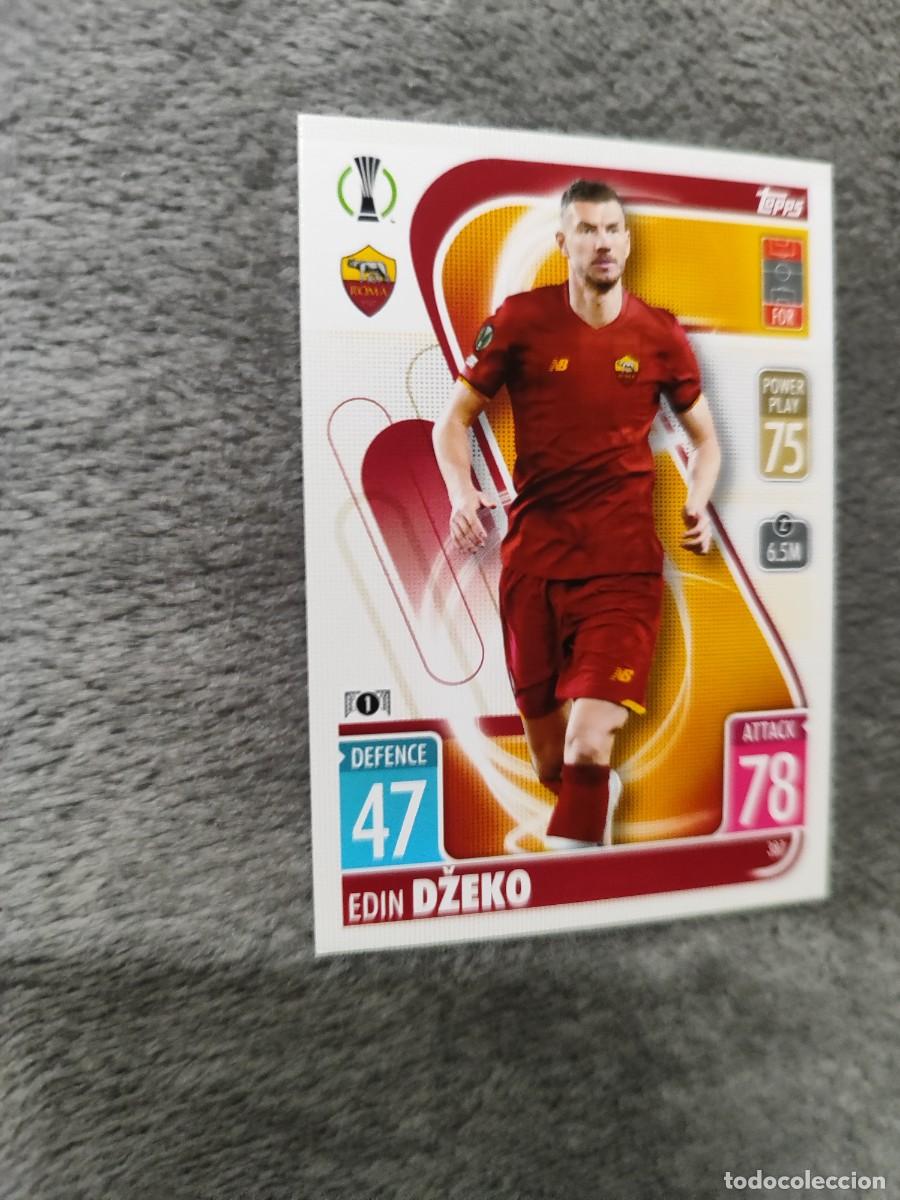 Cromos de Futebol: 387 UCL MATCH ATTAX 21 22 EDIN DŽEKO AS ROMA TOPPS 2021 2022 CHAMPIONS LEAGUE